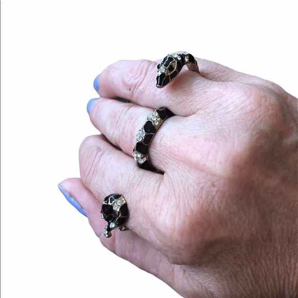 Three-finger Snake ring - Picture 4 of 4